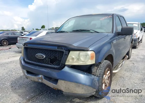 2004 Ford F-150 Lariat/Xlt from USA, damaged, VIN 1FTPW12504KC06814